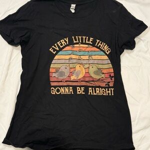 Black Graphic Tee - Every Little Thing